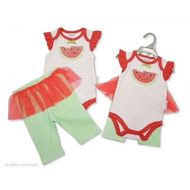 Set 2 piese fetite - Watermelon - DEANT1695.3-6 luni