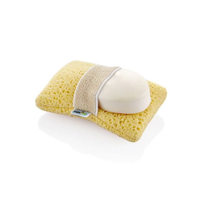Burete BabyJem tip manusa cu buzunar interior pentru sapun Glove baby JEMbj_752