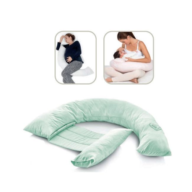 Perna gravide si alaptare multifunctionala BabyJem (Culoare: Gri) JEMbj_1981