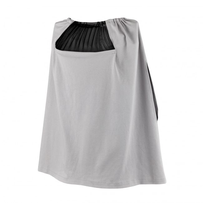 Sal pentru alaptare cu fereastra din tul BabyJem (Culoare: Negru) JEMbj_7351