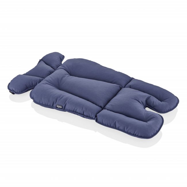 Saltea cu doua fete pentru carucior si scaun de masa BabyJem Dots (Culoare: Gri) JEMbj_5071
