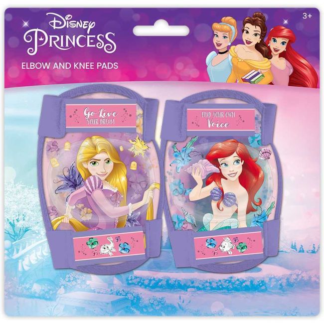 Set protectie Cotiere Genunchiere Princess Rapunzel and Ariel Seven SV59095 BBJSV59095_Mov