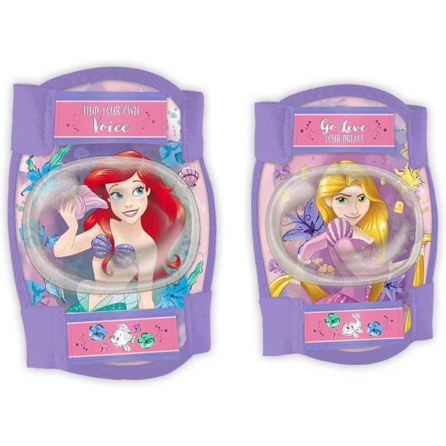 Set protectie Cotiere Genunchiere Princess Rapunzel and Ariel Seven SV59095 BBJSV59095_Mov