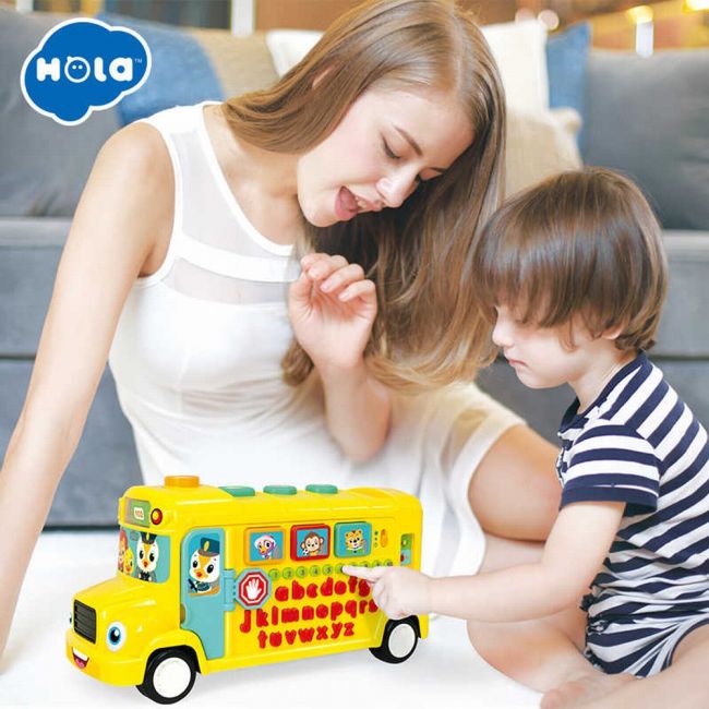 AUTOBUZ SCOLAR EDUCATIV CU SUNETE SI LUMINI VIV3126