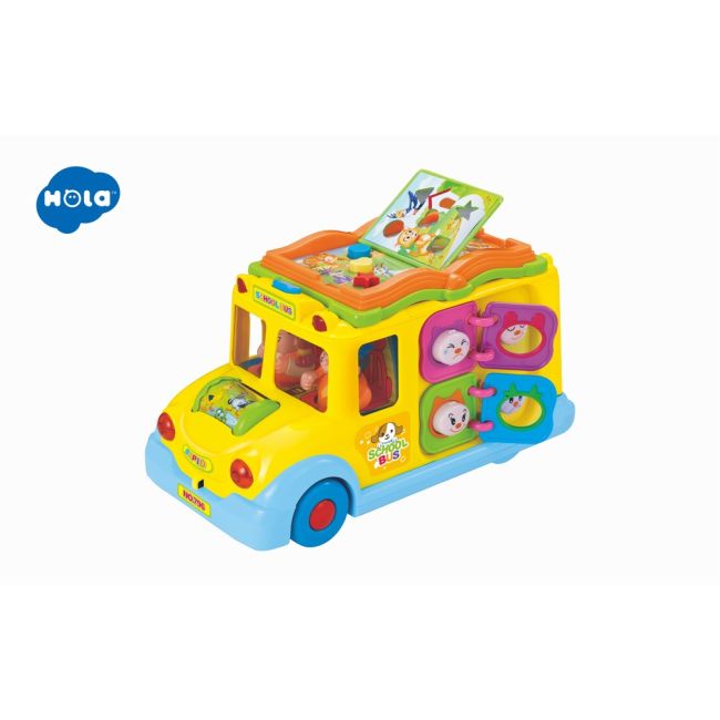 AUTOBUZUL SCOLAR CU SUNETE SI LUMINI VIV796