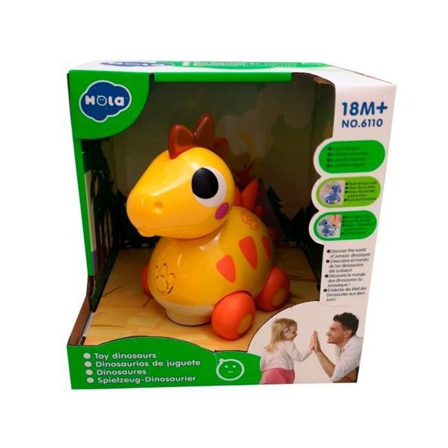 BABY DINO STEGOSAURUS CU SUNETE SI LUMINI VIV6110D
