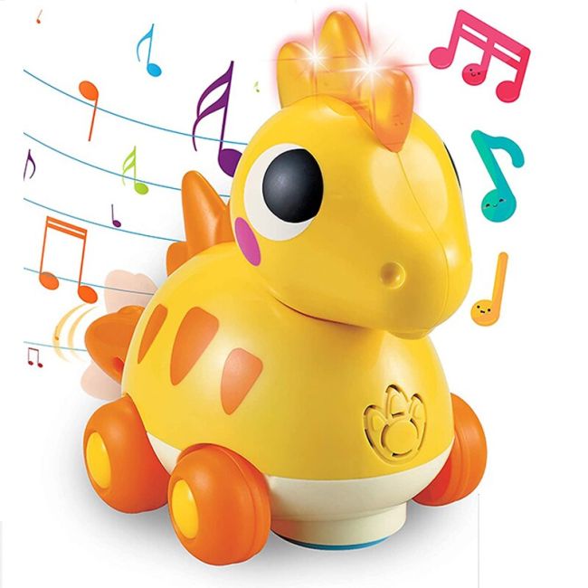 BABY DINO STEGOSAURUS CU SUNETE SI LUMINI VIV6110D