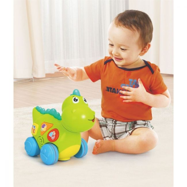 BABY DINOZAURUL INTERACTIV CU MISCARI MELODII SI LUMINI VIV6105