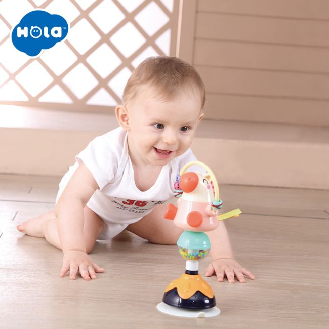 JUCARIE BEBE CU VENTUZA - ANIMALUT VIV3150A