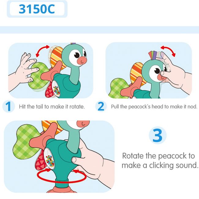 JUCARIE BEBE CU VENTUZA - PAUN VIV3150C