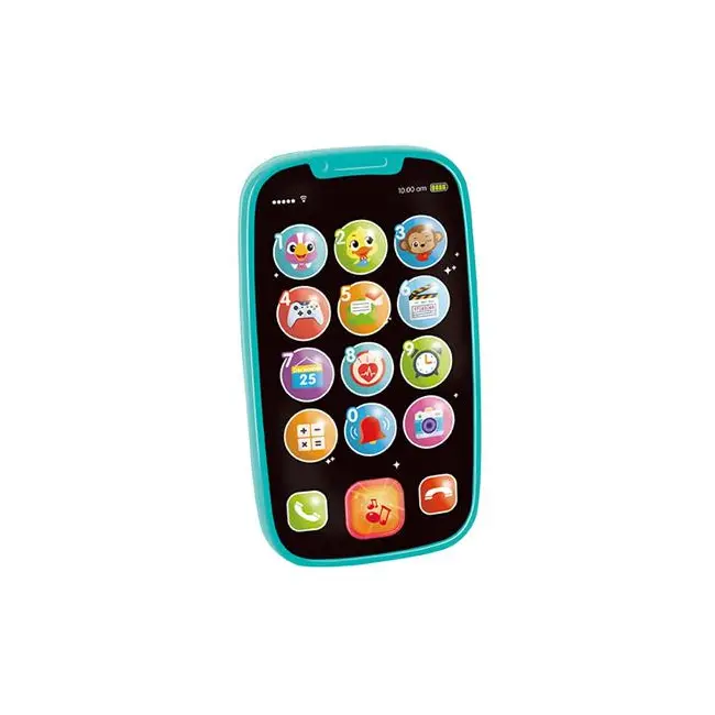 PRIMUL MEU TELEFON SMART VERDE CU MUZICA SI LUMINI VIV3127_VERDE