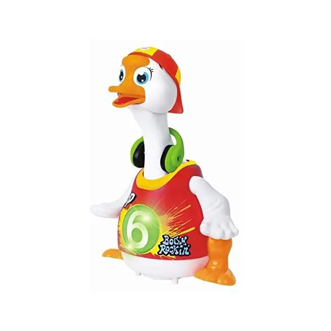 RATOIUL DANSATOR ROSU CU LUMINI SI MELODII VIV828_Rosu