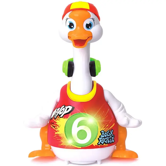 RATOIUL DANSATOR ROSU CU LUMINI SI MELODII VIV828_Rosu