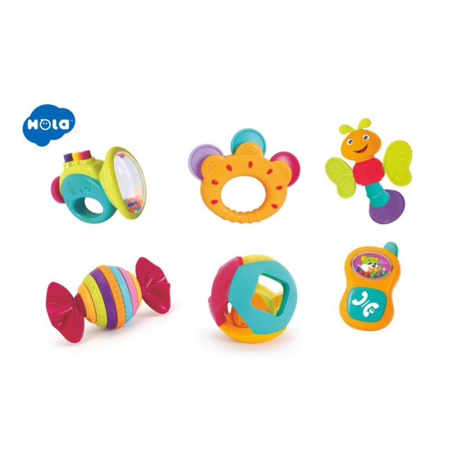 SET 6 JUCARII ZORNAITOARE PENTRU BEBELUSI VIV939A