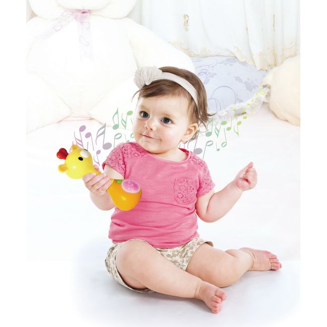 ZORNAITOARE GIRAFA CU SUNETE SI LUMINI VIV3134A_GIRAFA