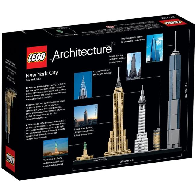 LEGO ARCHITECTURE NEW YORK 21028 VIVLEGO21028
