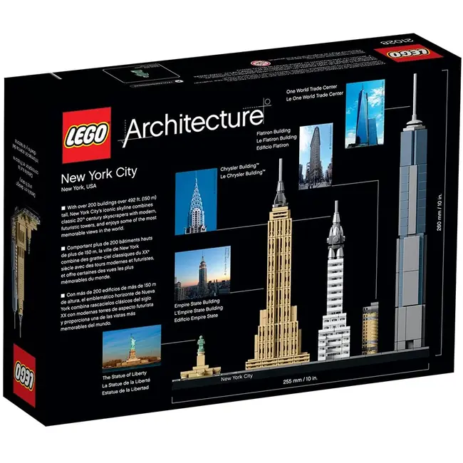 LEGO ARCHITECTURE NEW YORK 21028 VIVLEGO21028