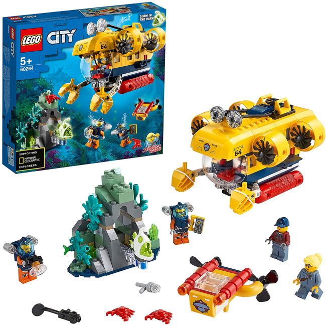 LEGO CITY  SUBMARIN DE EXPLORARE A OCEANULUI 60264 VIVLEGO60264
