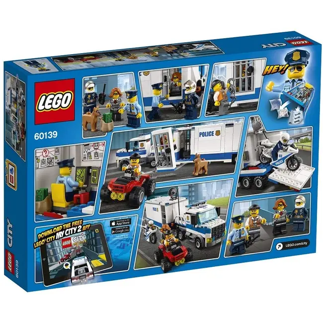 LEGO CITY CENTRU DE COMANDA MOBIL 60139 VIVLEGO60139