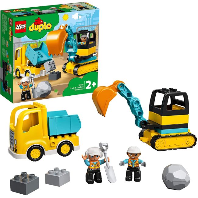 LEGO DUPLO  CAMION SI EXCAVATOR PE SENILE 10931 VIVLEGO10931