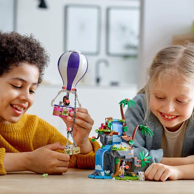 LEGO FRIENDS  SALVAREA TIGRULUI DIN JUNGLA CU BALONUL DE AER CALD 41423 VIVLEGO41423