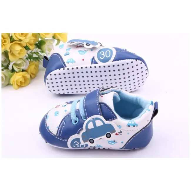 Adidasi bebelusi - Blue Car (Marime Disponibila: 6-9 luni) - IR1593