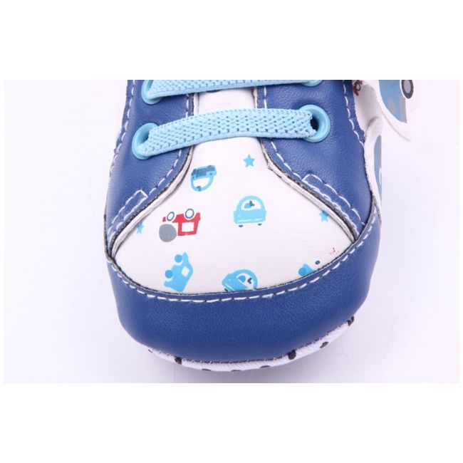 Adidasi bebelusi - Blue Car (Marime Disponibila: 6-9 luni) - IR1593