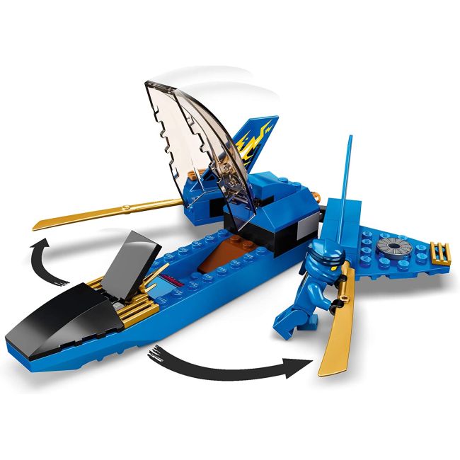 LEGO NINJAGO  INTRECERE CU AVIONUL DE LUPTA 71703 VIVLEGO71703