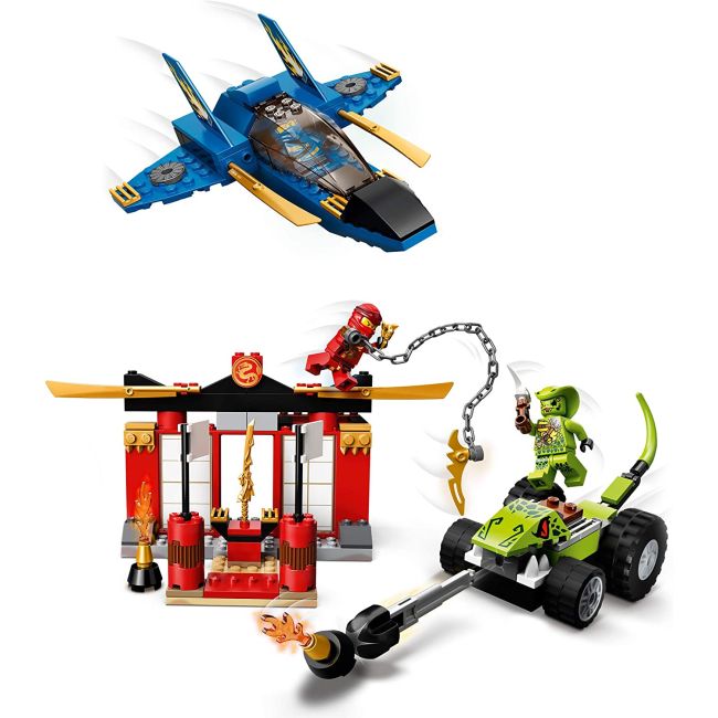LEGO NINJAGO  INTRECERE CU AVIONUL DE LUPTA 71703 VIVLEGO71703