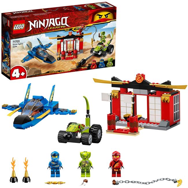 LEGO NINJAGO  INTRECERE CU AVIONUL DE LUPTA 71703 VIVLEGO71703