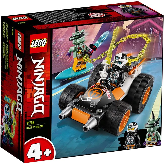LEGO NINJAGO MASINA DE VITEZA A LUI COLE 71706 VIVLEGO71706