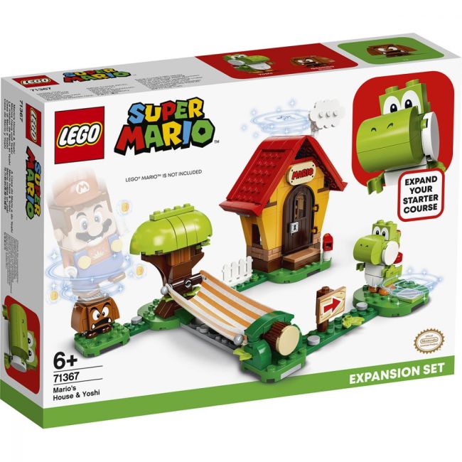 LEGO SUPER MARIO  SET DE EXTINDERE CASA LUI MARIO SI YOSHI 71367 VIVLEGO71367