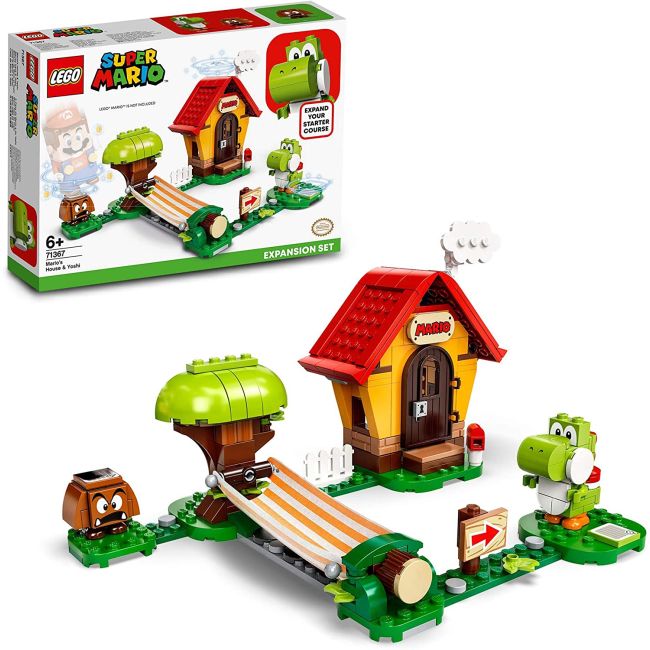 LEGO SUPER MARIO  SET DE EXTINDERE CASA LUI MARIO SI YOSHI 71367 VIVLEGO71367