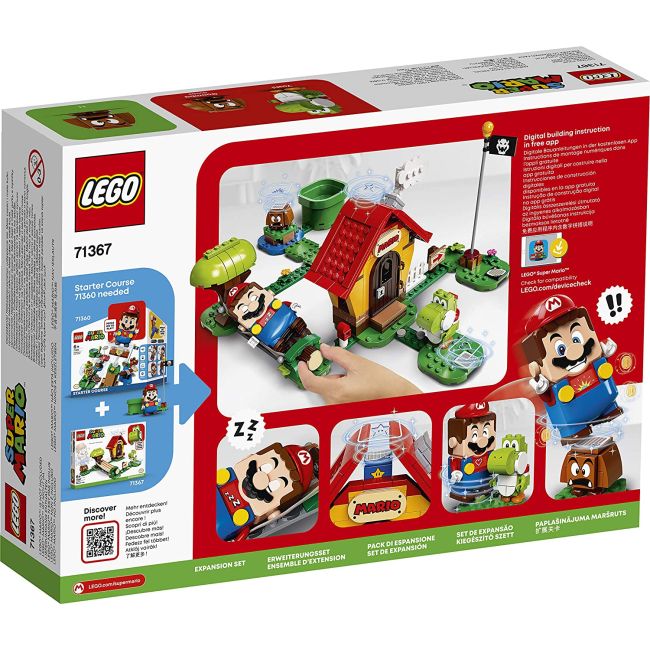 LEGO SUPER MARIO  SET DE EXTINDERE CASA LUI MARIO SI YOSHI 71367 VIVLEGO71367