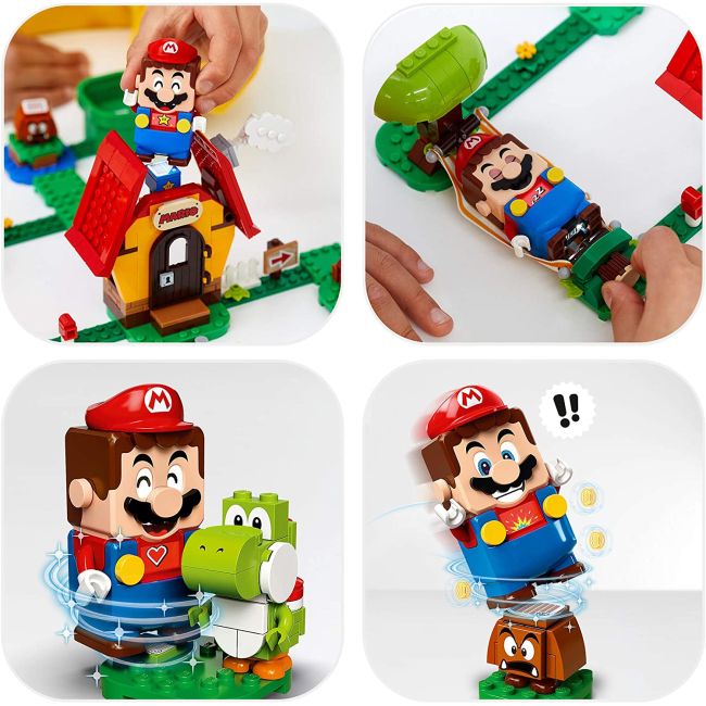 LEGO SUPER MARIO  SET DE EXTINDERE CASA LUI MARIO SI YOSHI 71367 VIVLEGO71367