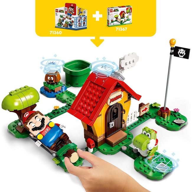 LEGO SUPER MARIO  SET DE EXTINDERE CASA LUI MARIO SI YOSHI 71367 VIVLEGO71367