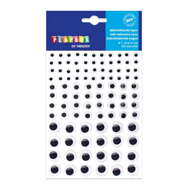 Set 100 ochisori autodezivi dim 7, 10 si 15 mm - okepb2471976