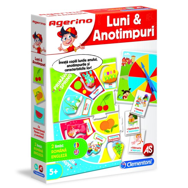 JOC EDUCATIV AGERINO INVATA LUNILE SI ANOTIMPURILE VIV1024-50053