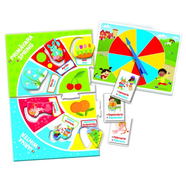 JOC EDUCATIV AGERINO INVATA LUNILE SI ANOTIMPURILE VIV1024-50053