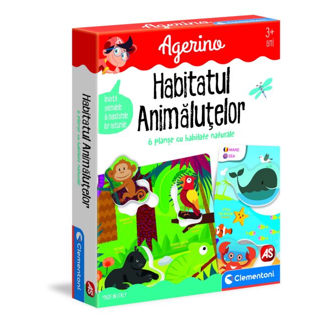 JOC EDUCATIV AGERINO ANIMALUTELE SI HABITATELE LOR VIV1024-50352