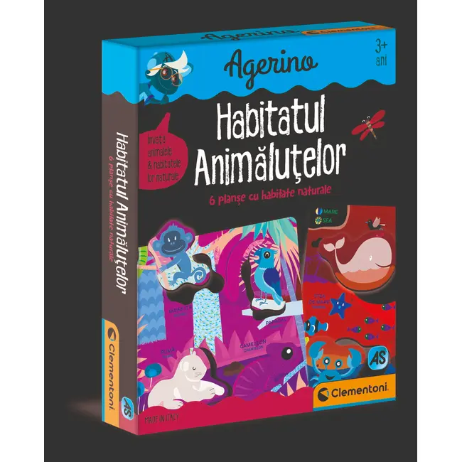 JOC EDUCATIV AGERINO ANIMALUTELE SI HABITATELE LOR VIV1024-50352