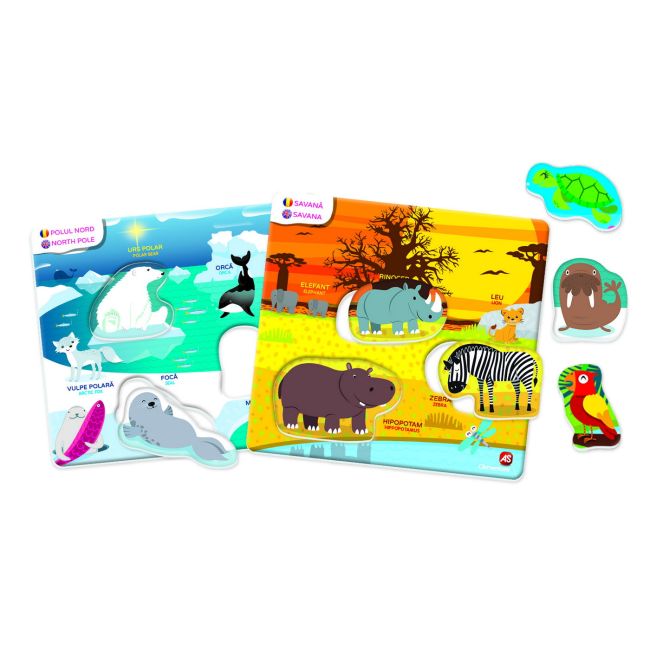 JOC EDUCATIV AGERINO ANIMALUTELE SI HABITATELE LOR VIV1024-50352