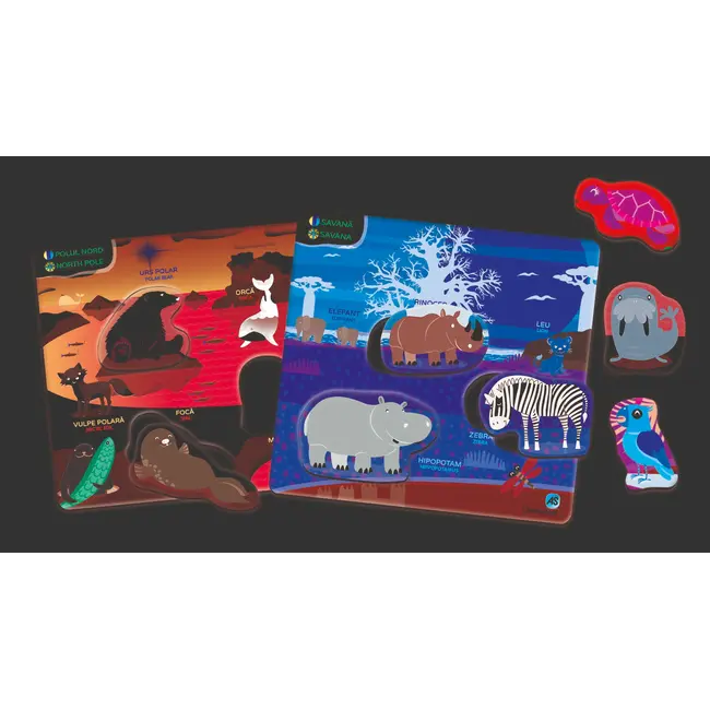 JOC EDUCATIV AGERINO ANIMALUTELE SI HABITATELE LOR VIV1024-50352