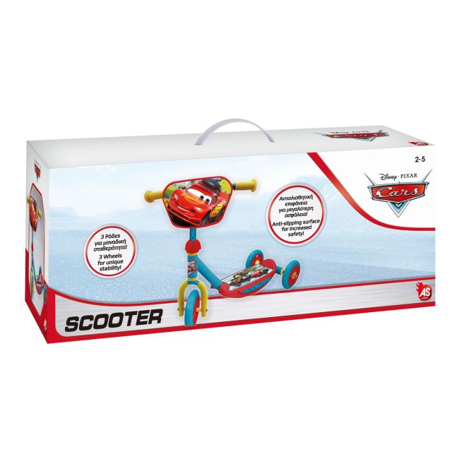 TROTINETA CARS CU 3 ROTI VIV5004-50214
