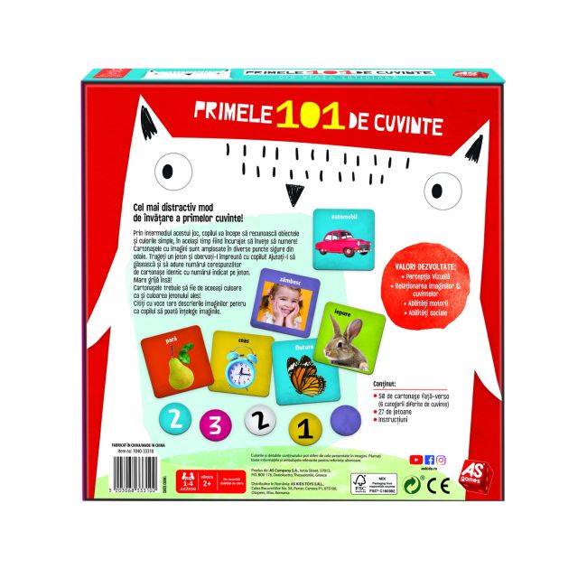 JOC DE SOCIETATE PRIMELE  101 DE CUVINTE VIV1040-33310