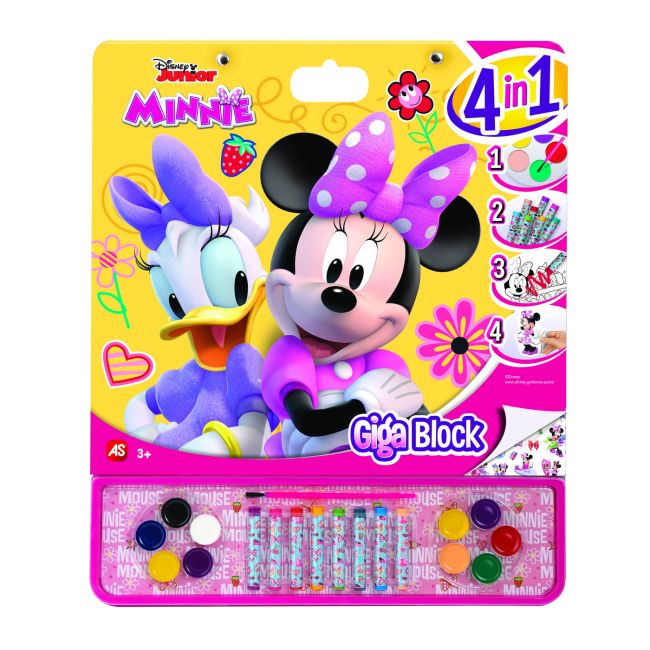 MINNIE SET PENTRU DESEN GIGA BLOCK 4 IN 1 VIV1023-62733