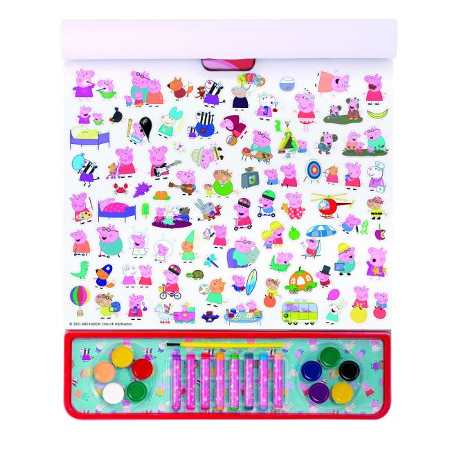 PEPPA PIG SET PENTRU DESEN GIGA BLOCK 4 IN 1 VIV1023-62735