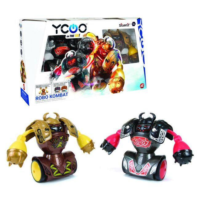SET 2 ROBOTI LUPTATORI CU TELECOMANDA ROBO KOMBAT VIKING VIV7530-88059