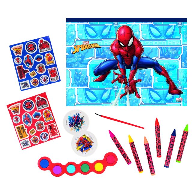 SPIDERMAN SET DESEN GENTUTA DE CREATIE VIV1023-68003