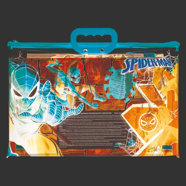 SPIDERMAN SET DESEN GENTUTA DE CREATIE VIV1023-68003